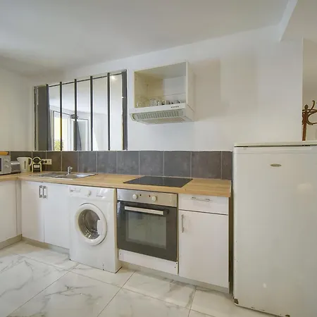 Le Jo - Centre - Terrasse - Verriere Cote D'azur 아파트 *